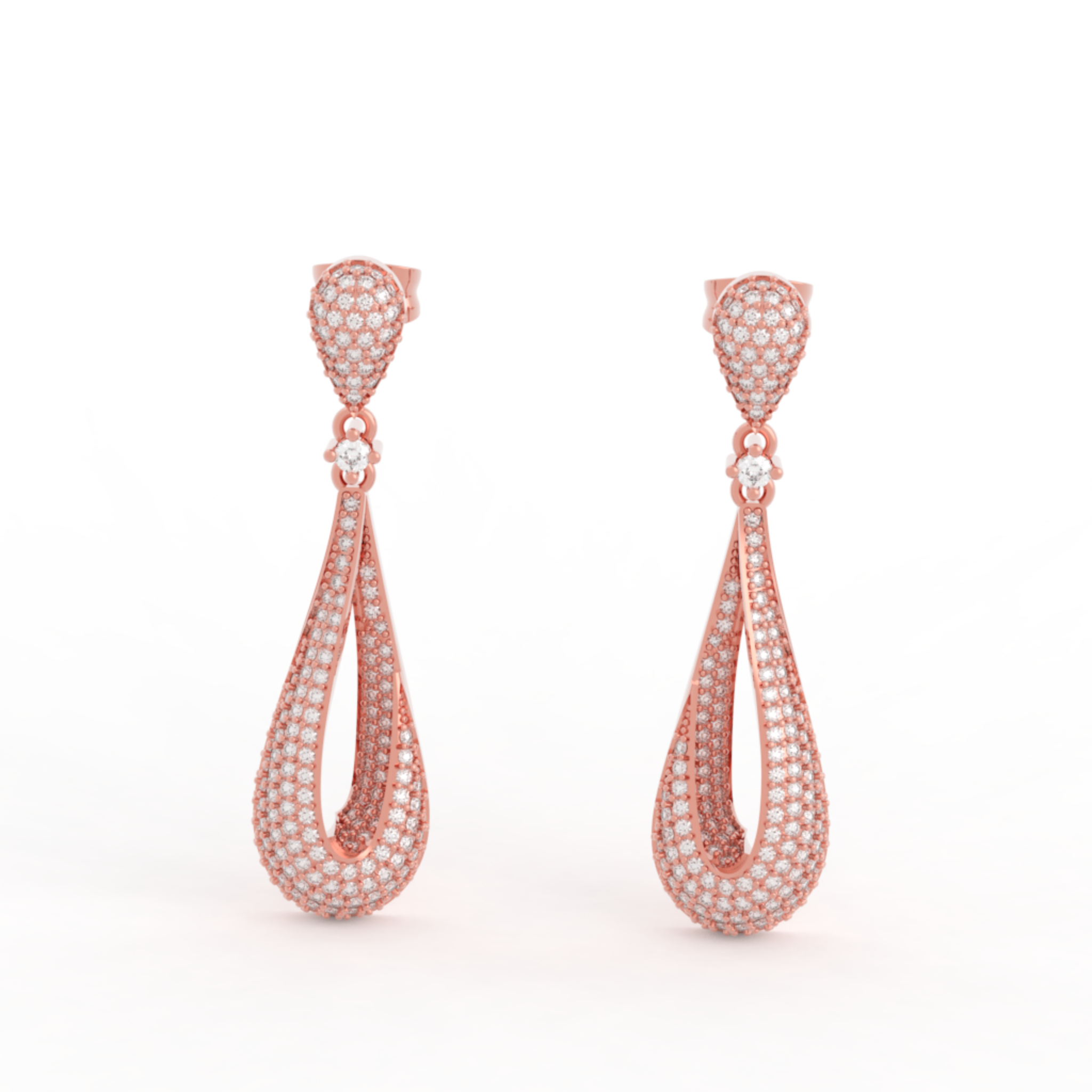 Boho-Chic Stylish Dewdrop Earrings For Women, Hallmarked 925 Sterling Silver sterlyn 925