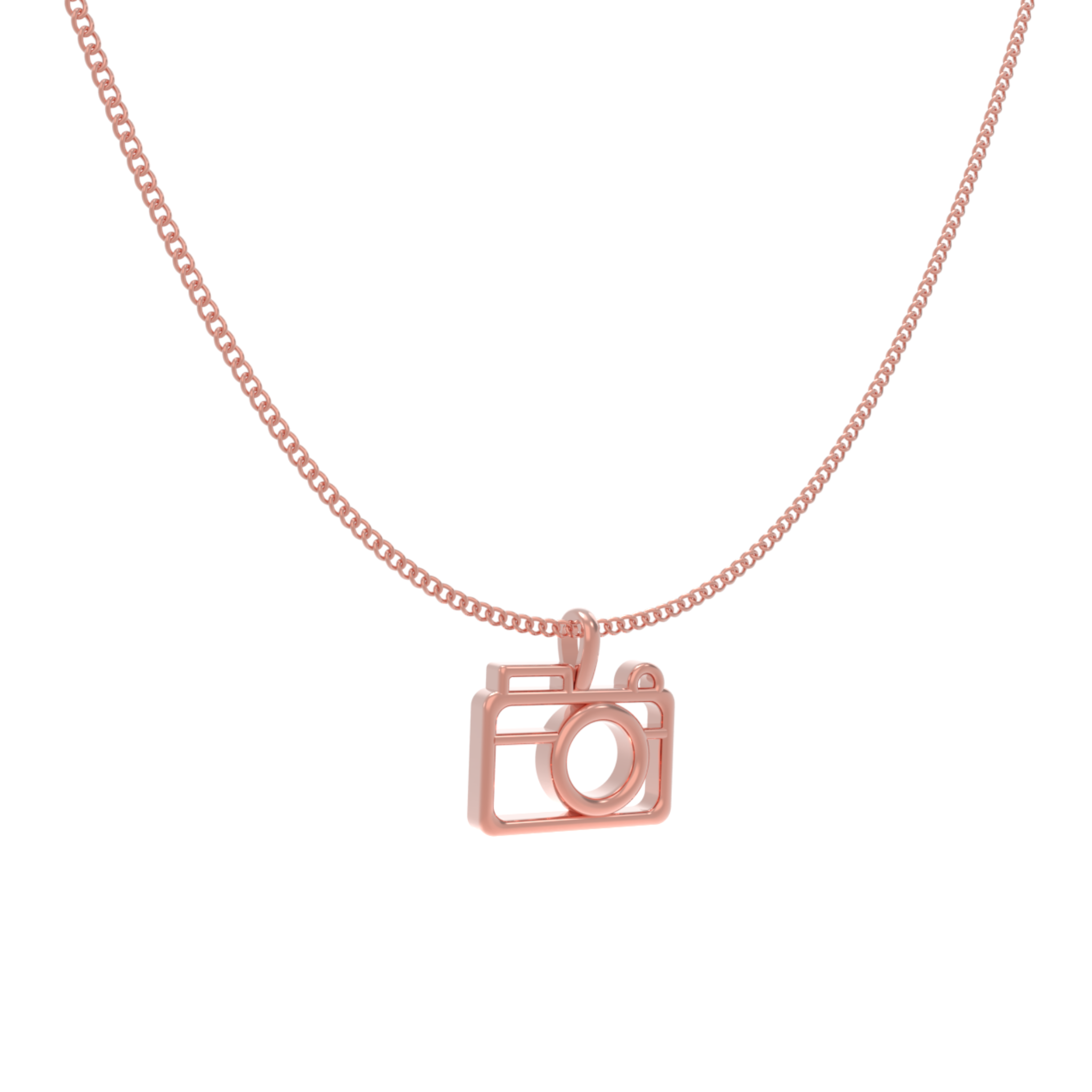 Camera Charm With Chain For Photography Lover, Hallmarked 925 Sterling Silver sterlyn 925