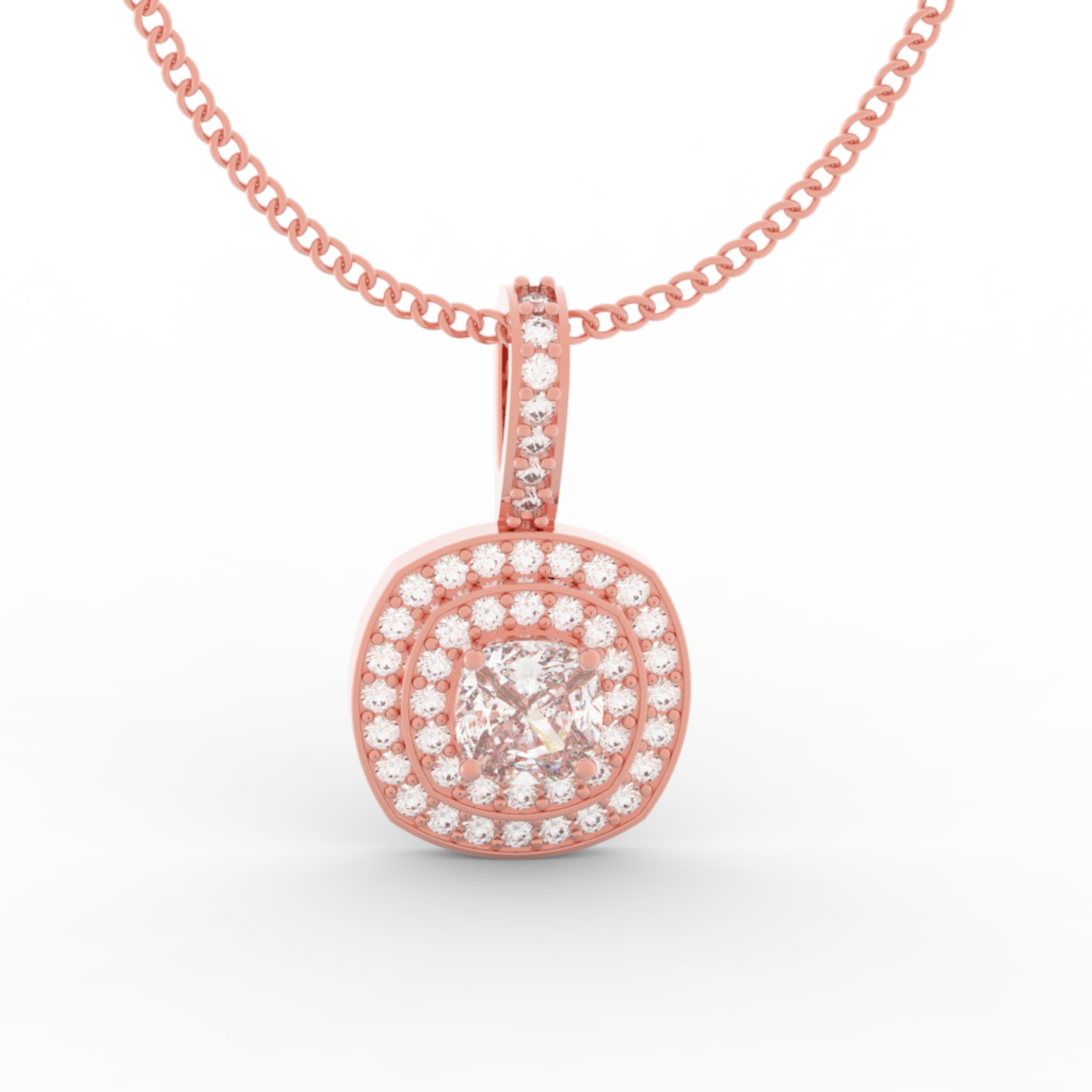 Prestigious Solitaire Pendant With Chain, Hallmarked 925 Sterling Silver sterlyn 925